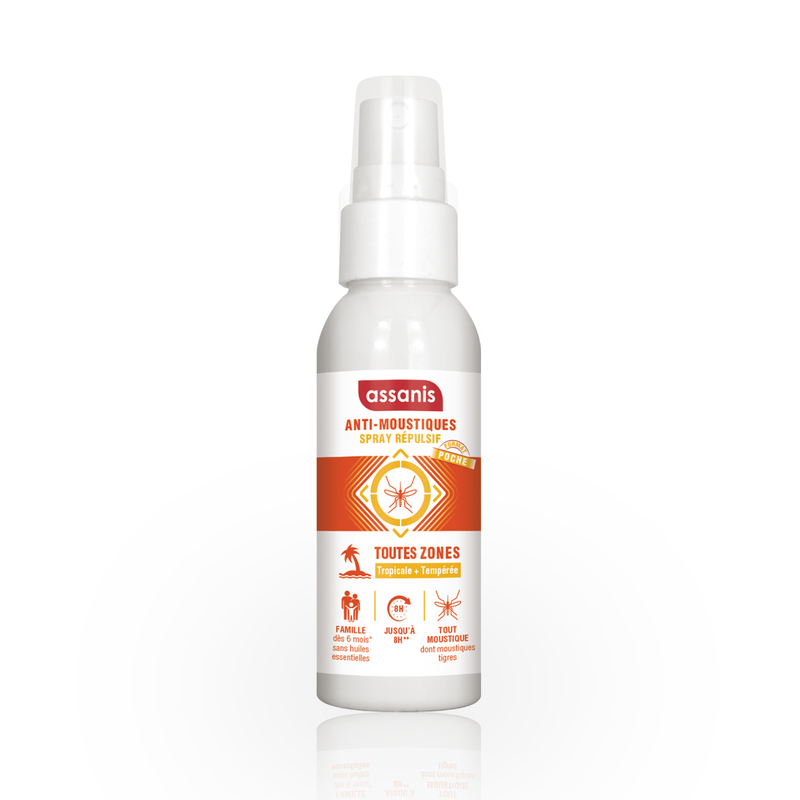Spray Répulsif Peau Anti-moustiques Assanis