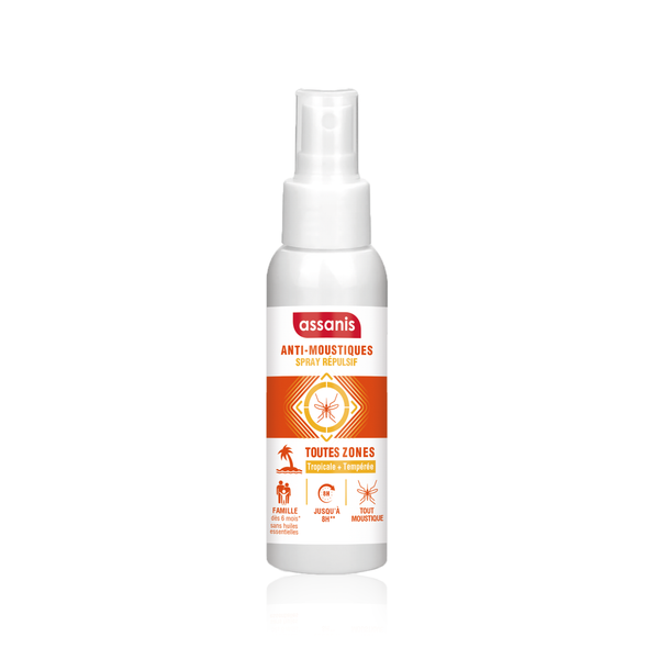 Spray Répulsif Peau Anti-moustiques Assanis